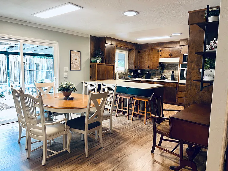 Dining Area and Kitchen