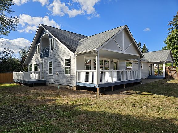 Back and side yards