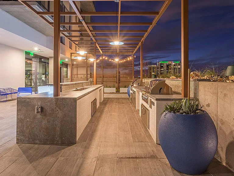 Outdoor BBQ Area