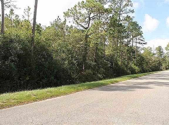 Road view heading West 