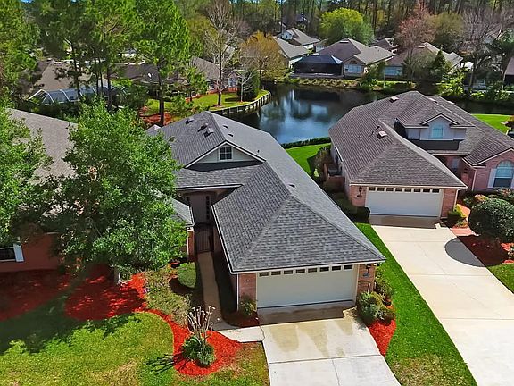 Aerial View 2 Car Garage