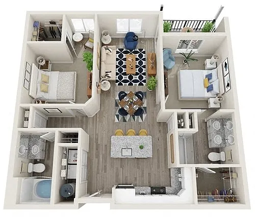Floor plan Bissell