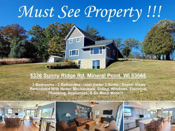 5336 Sunny Ridge Road, Mineral Point, WI 53565