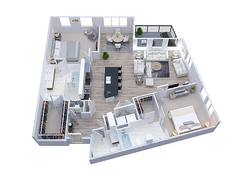 Floor plan B7