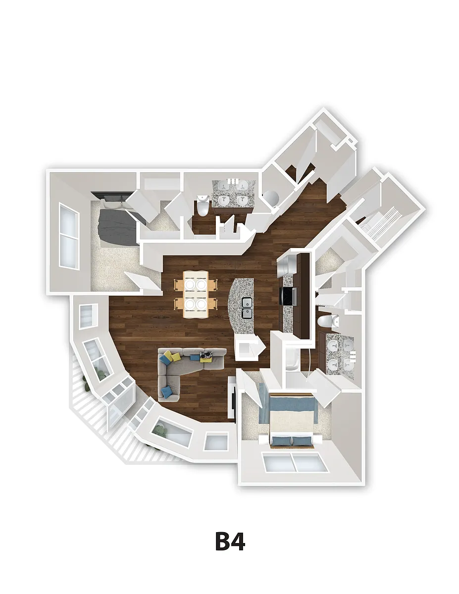 Floor plan B4