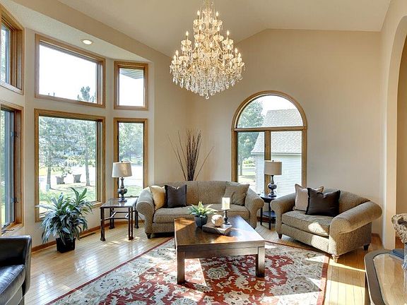 Living Room with Wood Floors