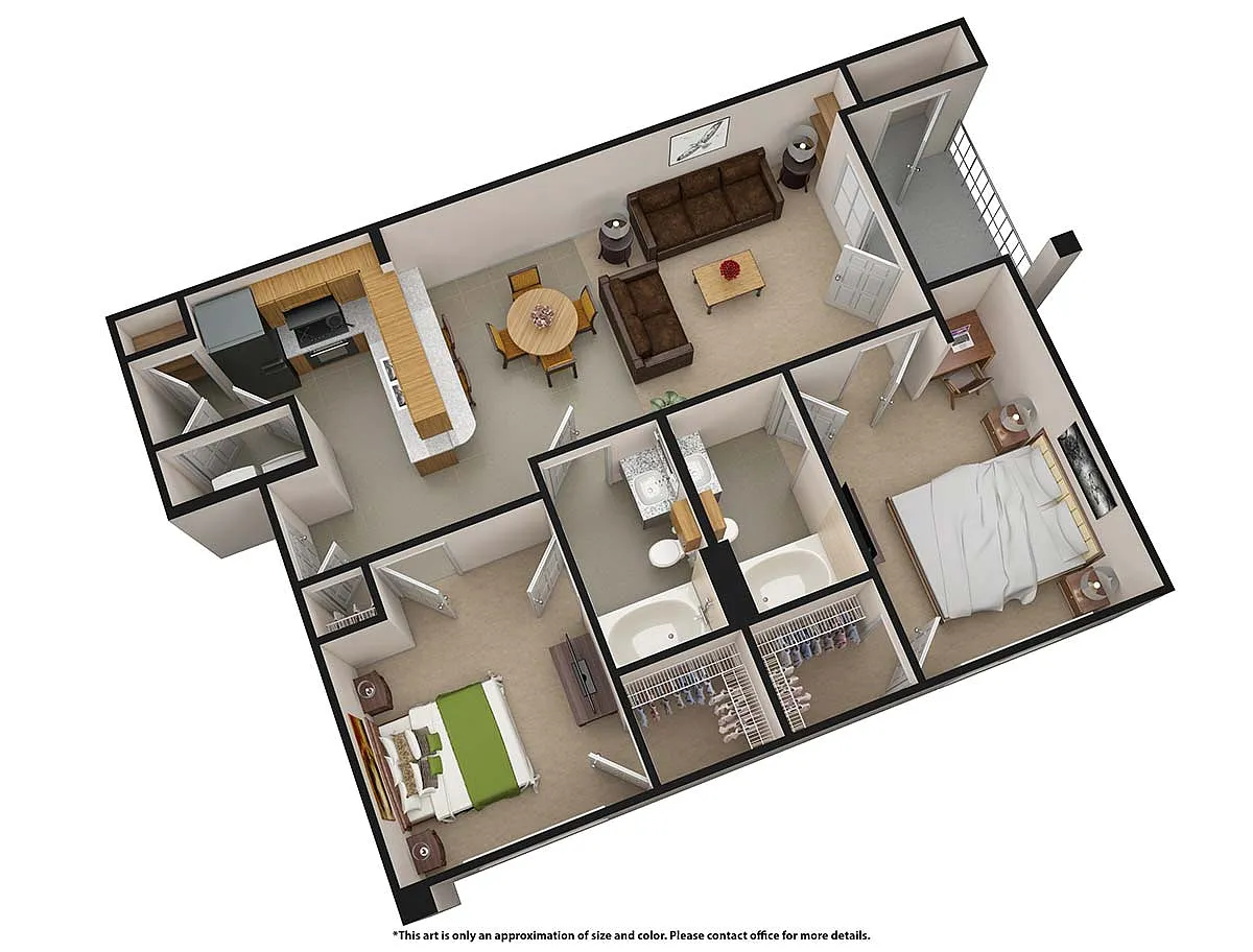 Floor plan B1