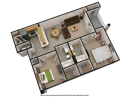Floor plan B1