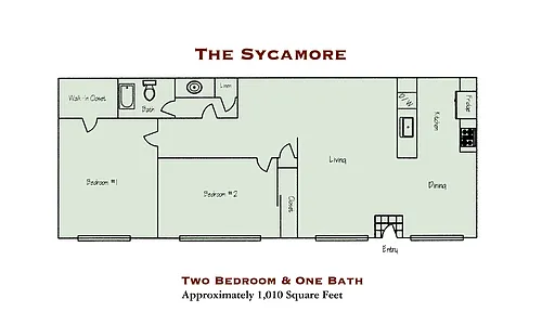 Floor plan Sycamore