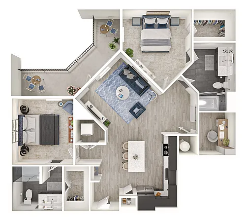 Floor plan B4