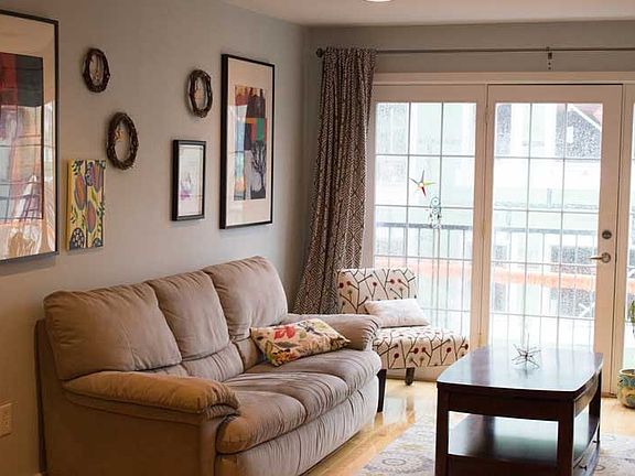 Large living area with northern exposure