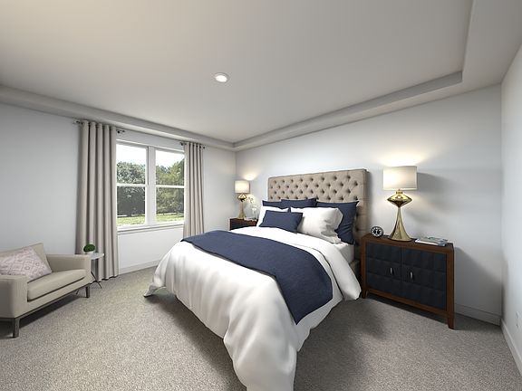 Rendering of the San Marino Primary Bedroom