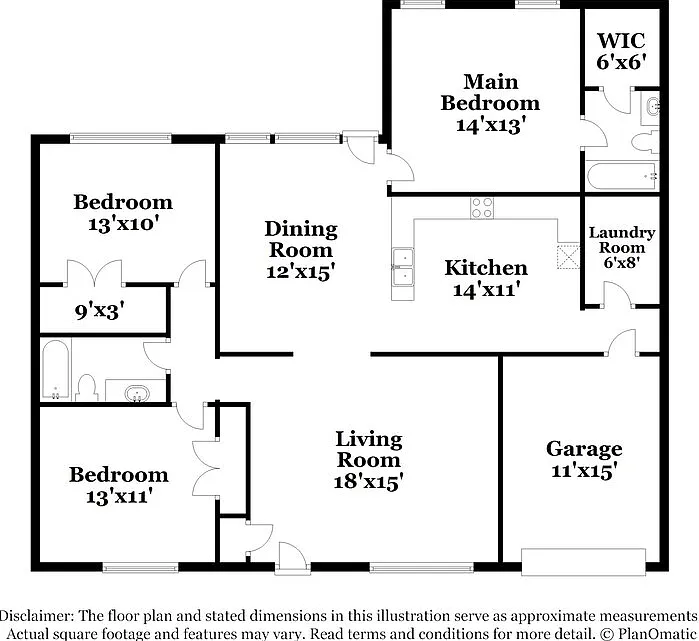 3 bed, 2.0 bath, 1506 sqft, $1,975 — Photo 2
