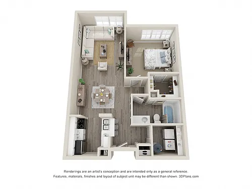 Floor plan A-3