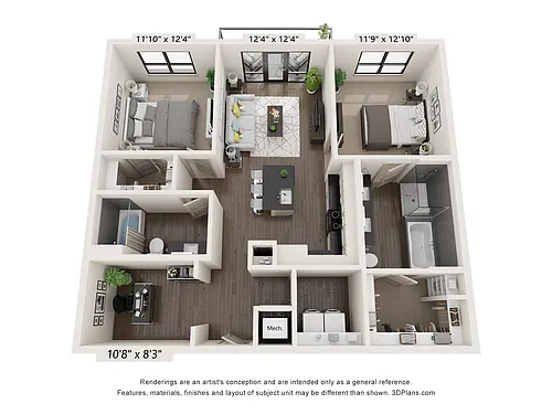 Floor plan B2