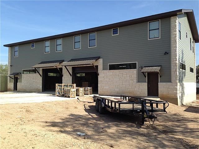 Front Elevation - Warehouse entrances