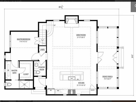 First floor plan 