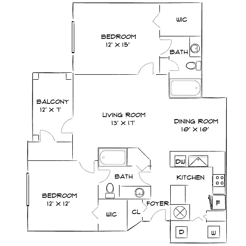 Floor plan Design 2A