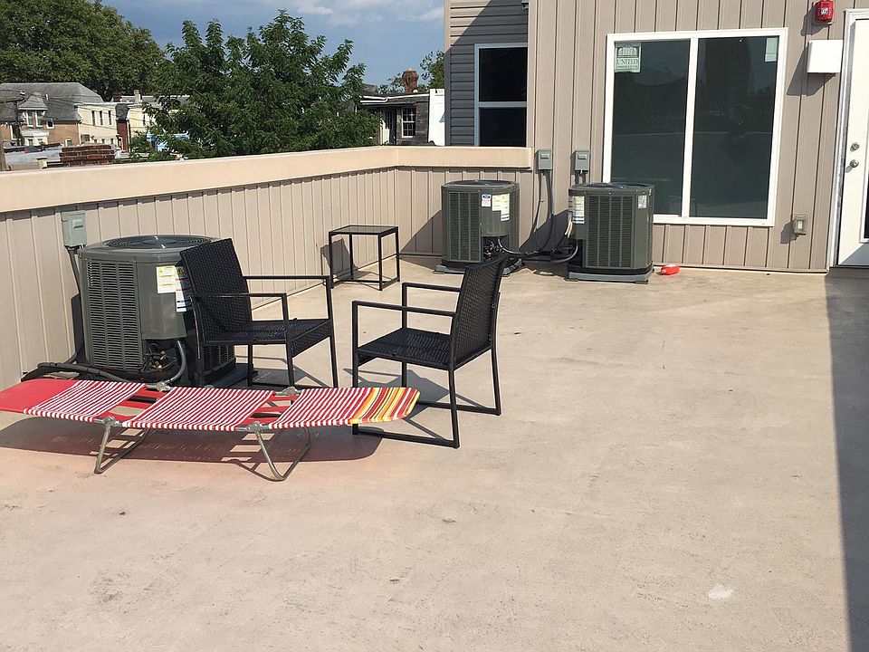 roof deck shared by tenants