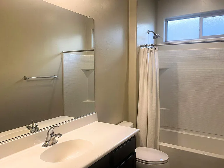 Full Bathroom with Tub, shower combo.