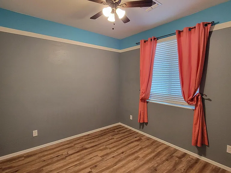 THIS ROOM HAS BEEN REPAINTED. WALLS ARE LIGHT BEIGE AND MATCH THE HALLWAY