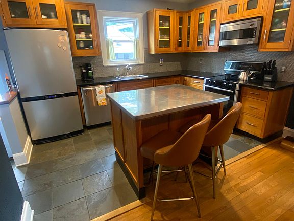 Open concept kitchen and dining