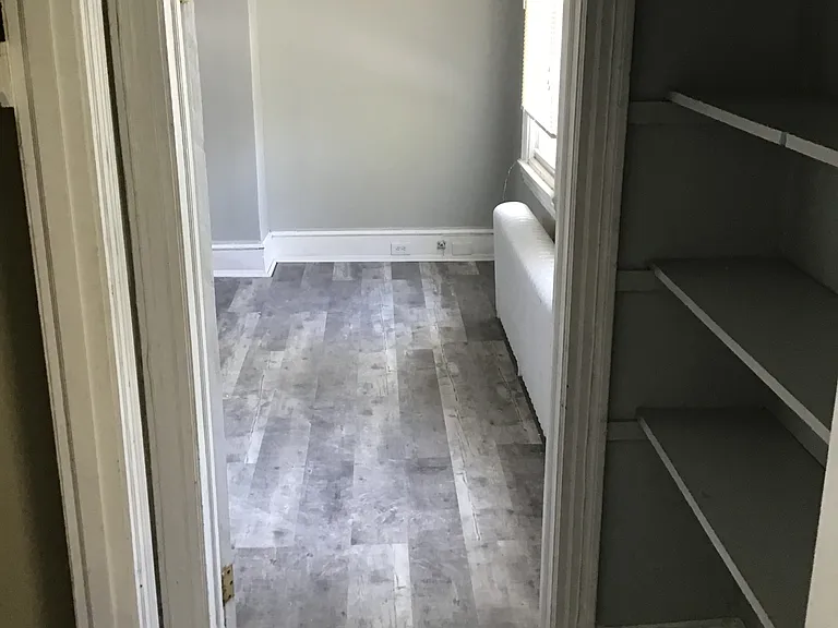 walk through the closet and walk-in closet