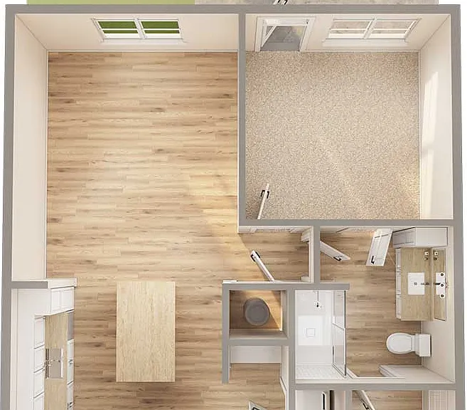 Explore this beautifully designed modern apartment with an open layout, perfect for comfortable living. Explore this beautifully designed modern apartment with an open layout, perfect for comfortable living.