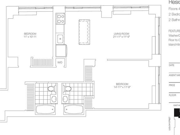 2nd image of 188 Ludlow St APT 5a
