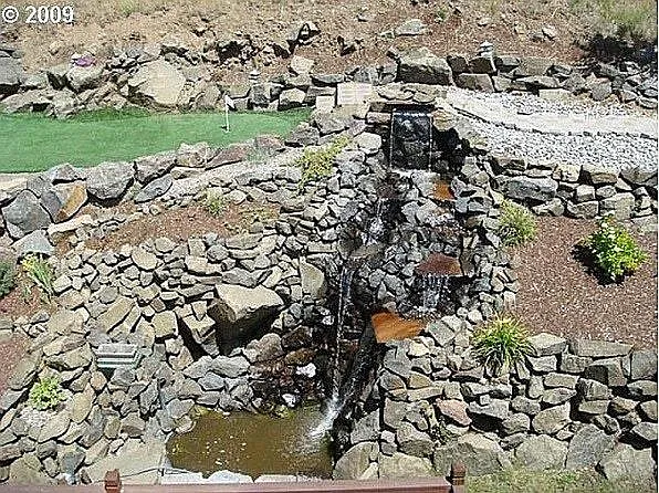 Backyard - Water feature
