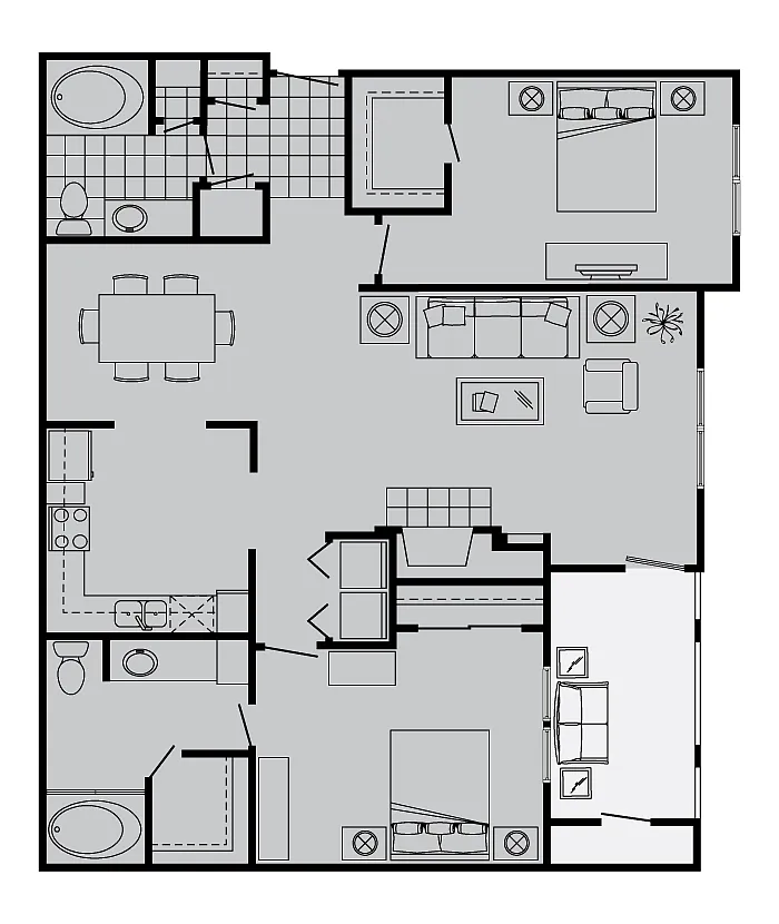 Floor plan H