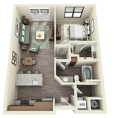 Floor plan Caldwell