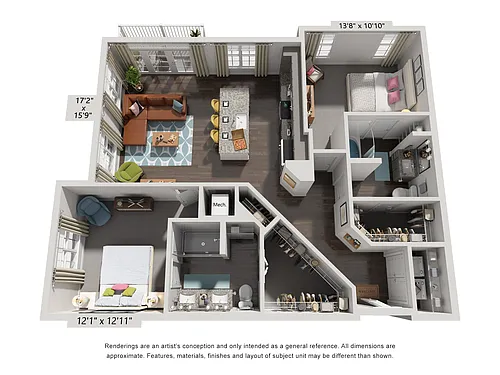 Floor plan Burton