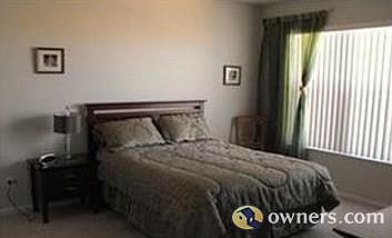 Master Bedroom with golfview