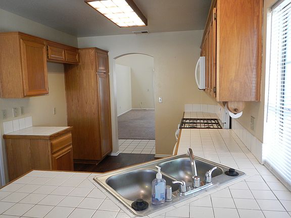 View from the breakfast nook. You will need your own fridge