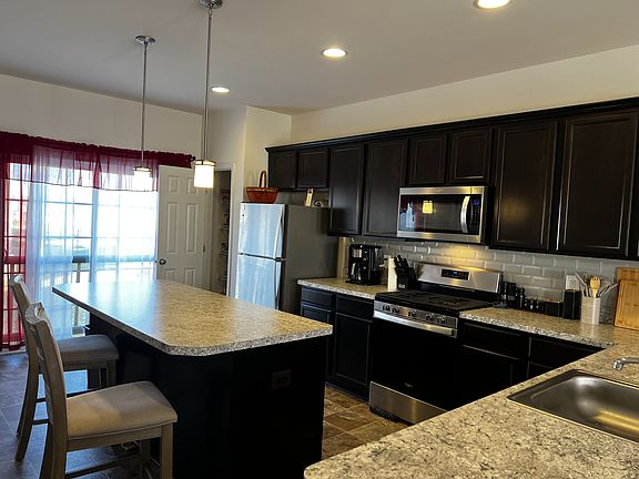 Large gourmet style kitchen