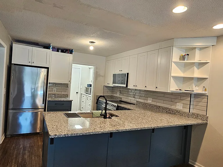 new kitchen - a couple of details left to do.