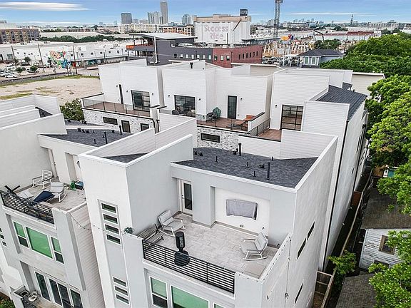 3Bedrooms/3.5Bathrooms, 2 car garage and 2 private balconies all with a spectacular view of downtown Houston!