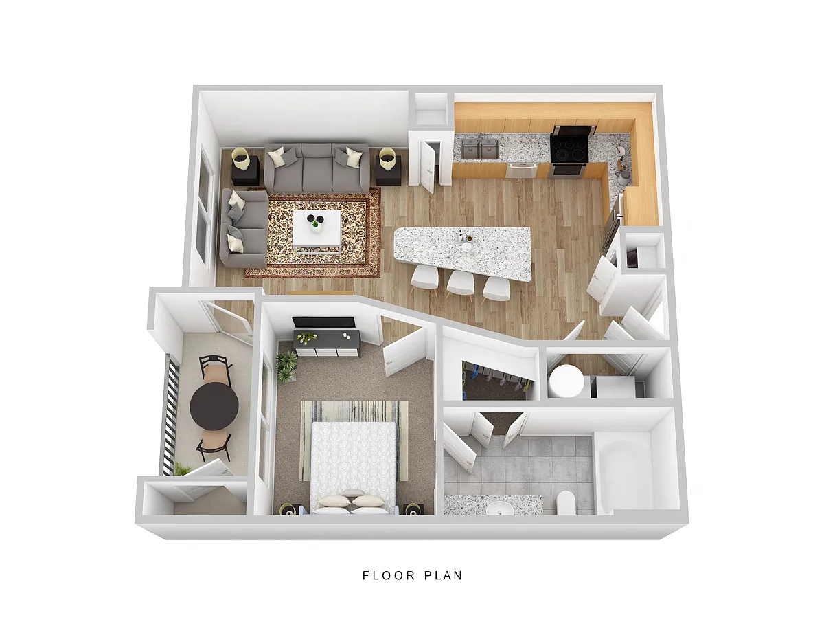Floor plan A1A