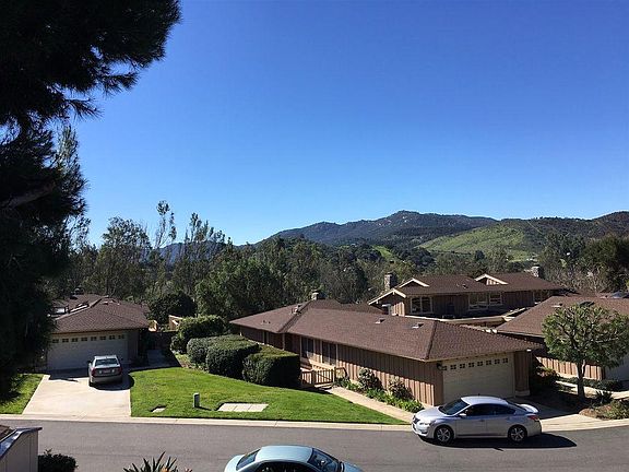 Mountain views from the rear patio