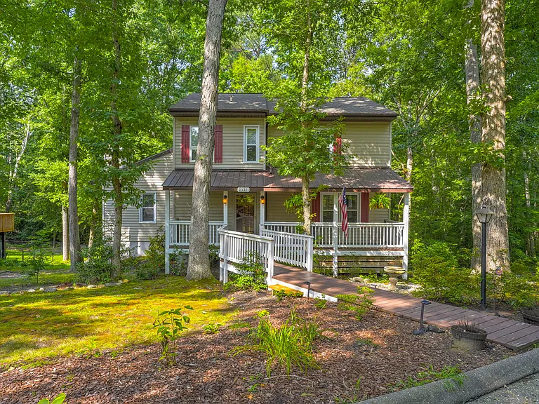 Peaceful wooden retreat