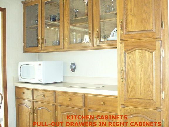 Numerous cabinets