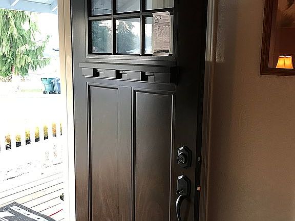 New front door