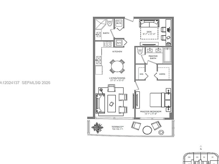 45 SW 9th St #1905 — Photo 13