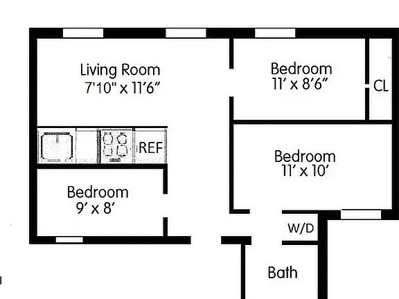 2nd image of 971 Columbus Ave APT 5