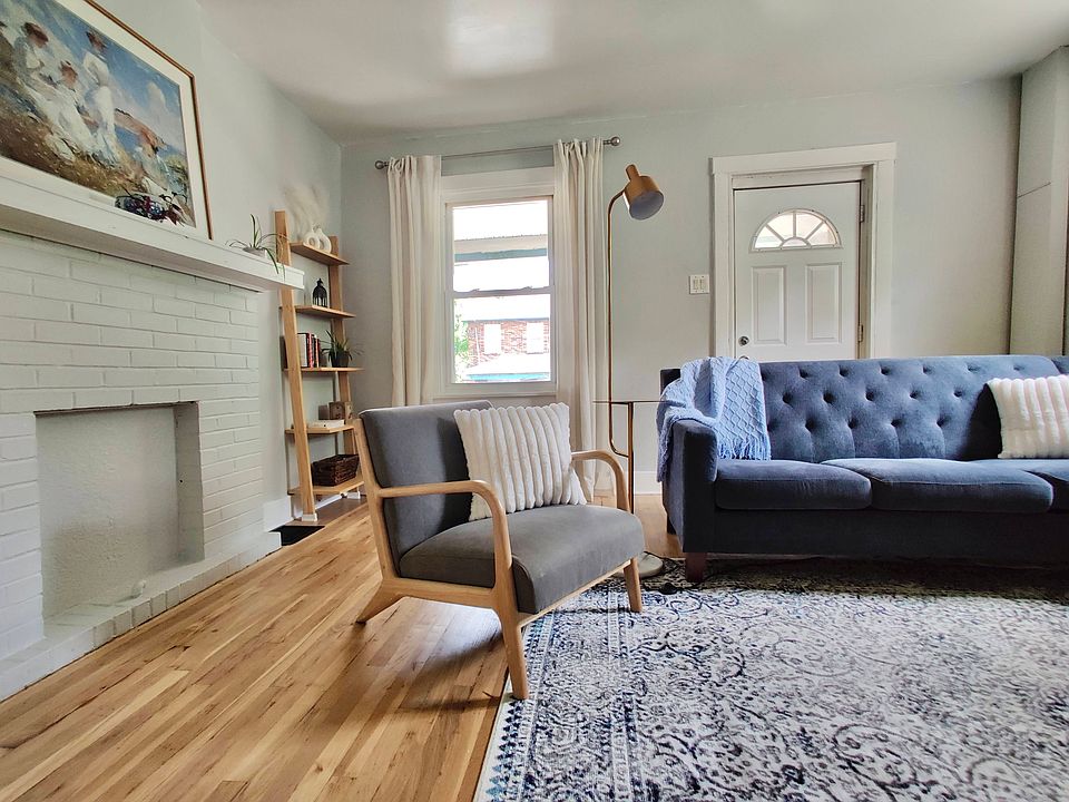 living room with comfy sofa