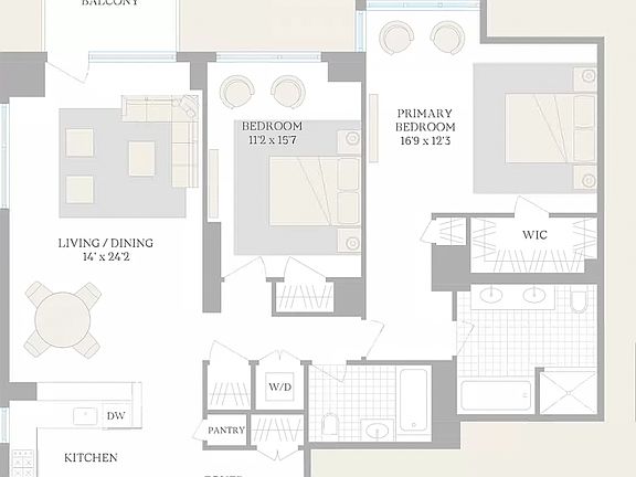 2nd image of 225 E 34th St APT 15B