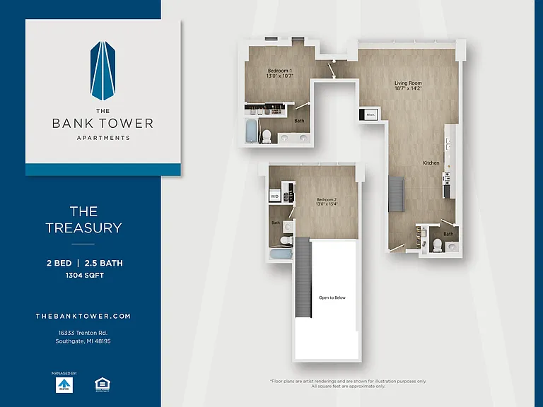 The Bank Tower Apartments — Photo 42
