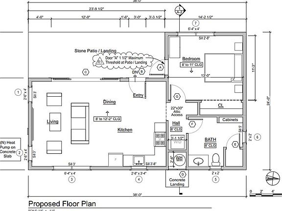 Floor plan. measurements may not be accurate. unit is unfurnished.