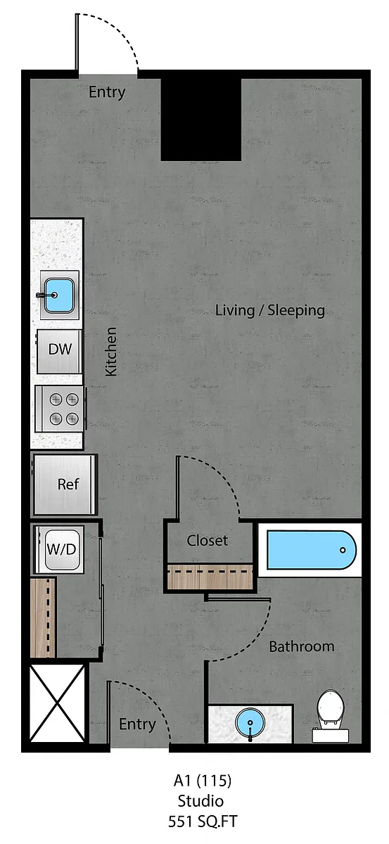 Floor plan Alphabet